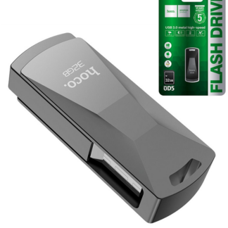 Strieborný kovový USB kluc Hoco 32GB